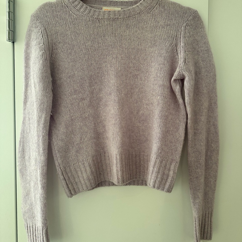 Purple Crew Neck Sweater